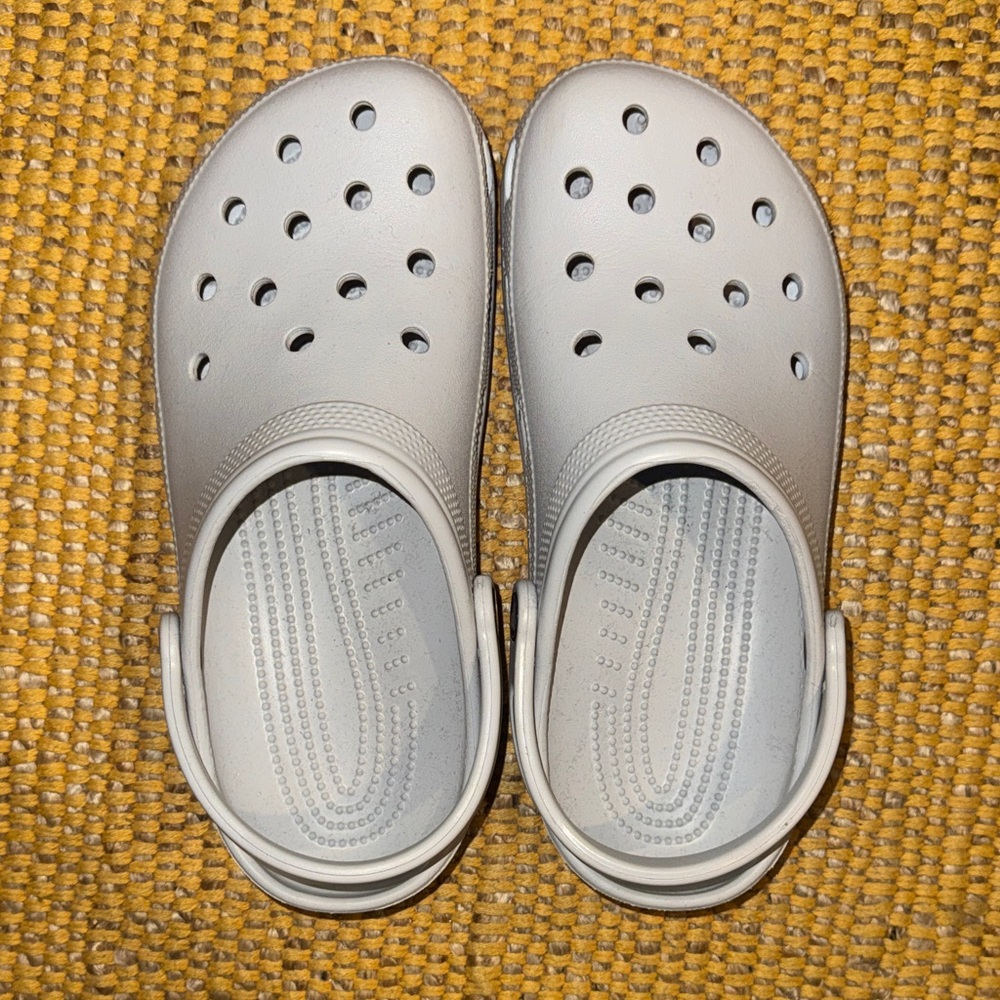 CROCS Light Gray Slippers